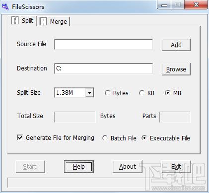 FileScissors,FileScissors下载,文件分割软件